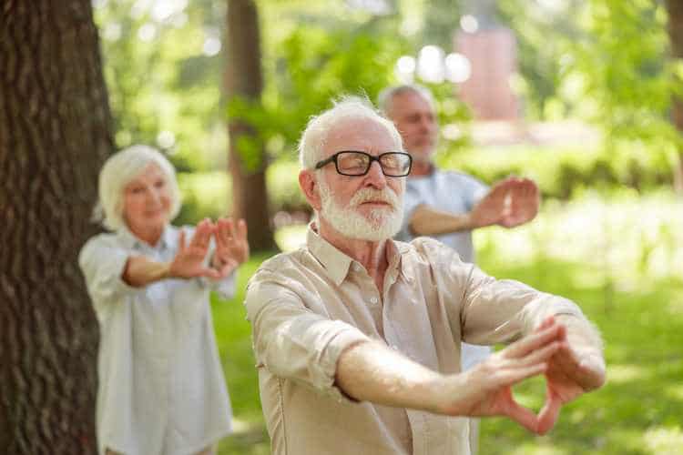 Where to practice Qi gong should be with nature
